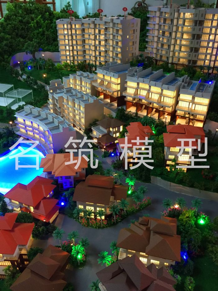 別墅模型中地形地貌問(wèn)題如何設(shè)計(jì)制作